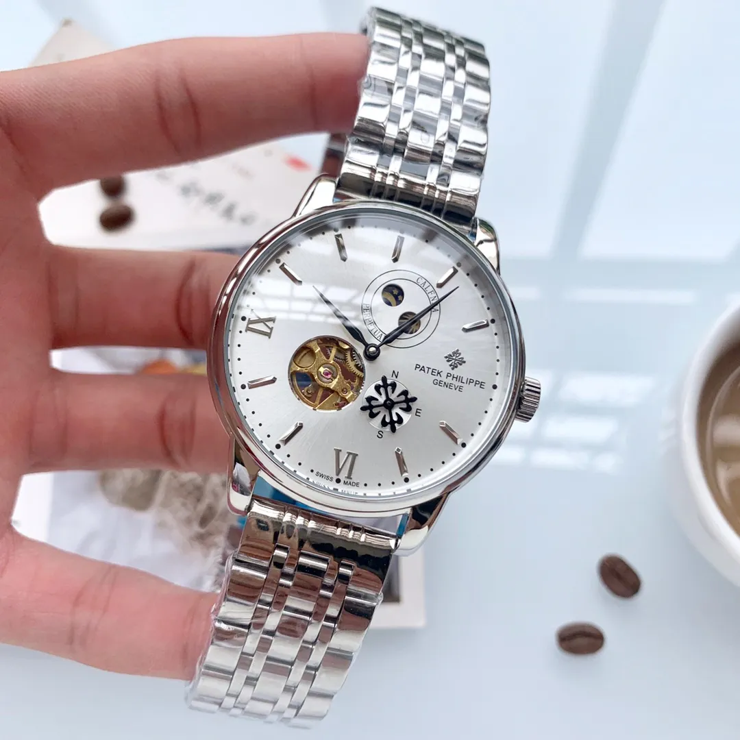 [Foreign trade import] 💰1280 Patek Philippe (top quality, grand appearance) 🎉🎉 [Type]: Fine men's watch (top) top [Strap]: Genuine leather strap (durable) [Movement]: Top mechanical movement (stable) [Material]: Mineral super strong mirror (wear-resistant) Exquisite quality Generous style Excellent temperament Wisdom and exclusivity [Size]: 42mm diameter and 12mm thick Hot sale on the market! Welcome to reprint!
